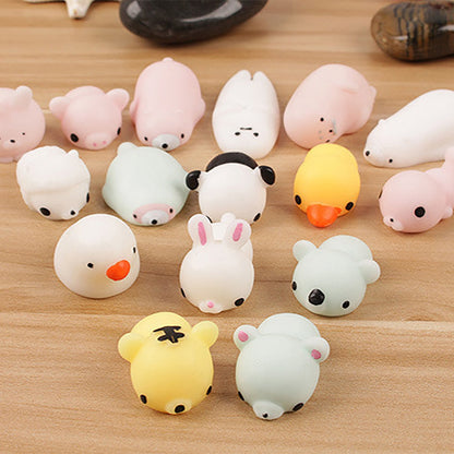 Cute Mini Luminous Mochi Cat Toys