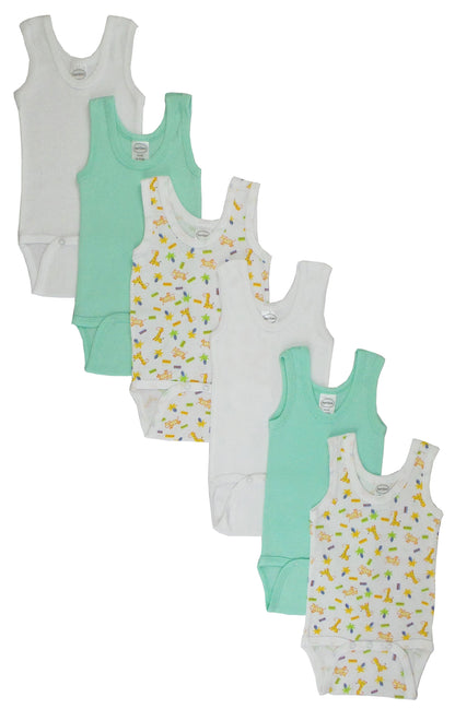 Boys' Printed Tank Top 6 Pack