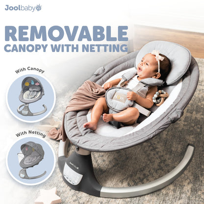 Baby Swing for Newborns Infant Bluetooth Music 10 Preset Melodies