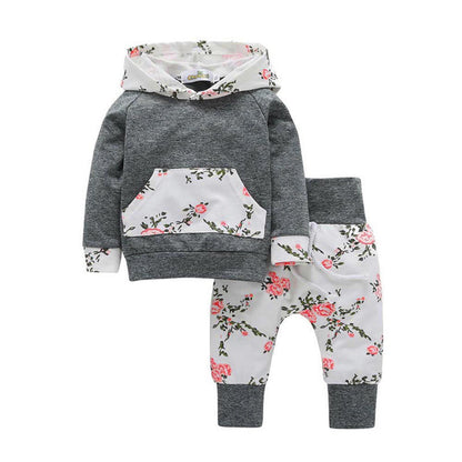 New 2pcs Toddler Infant Baby Boy Girl Clothes Set