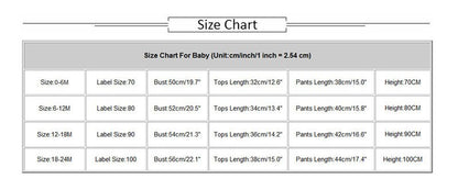 New 2pcs Toddler Infant Baby Boy Girl Clothes Set