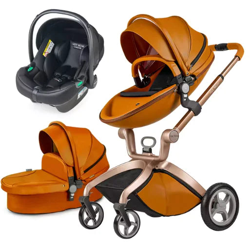 Luxury Fold Convertible Stroller 3 in 1